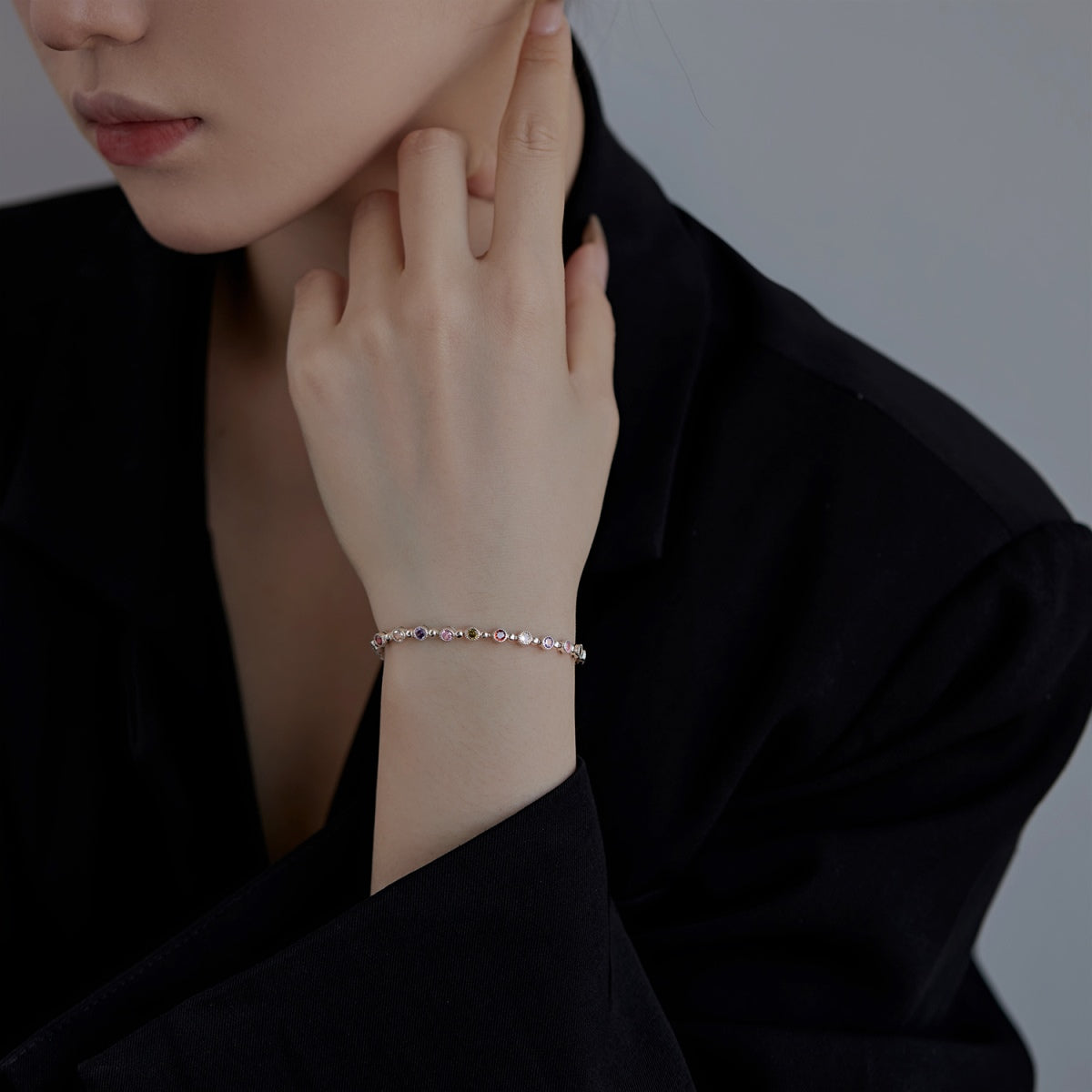 [CharmAmor]Sparkling Exquisite Round Cut Party Bracelet
