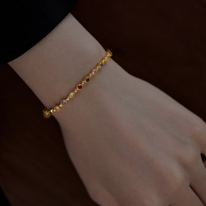 [CharmAmor]Sparkling Exquisite Round Cut Party Bracelet