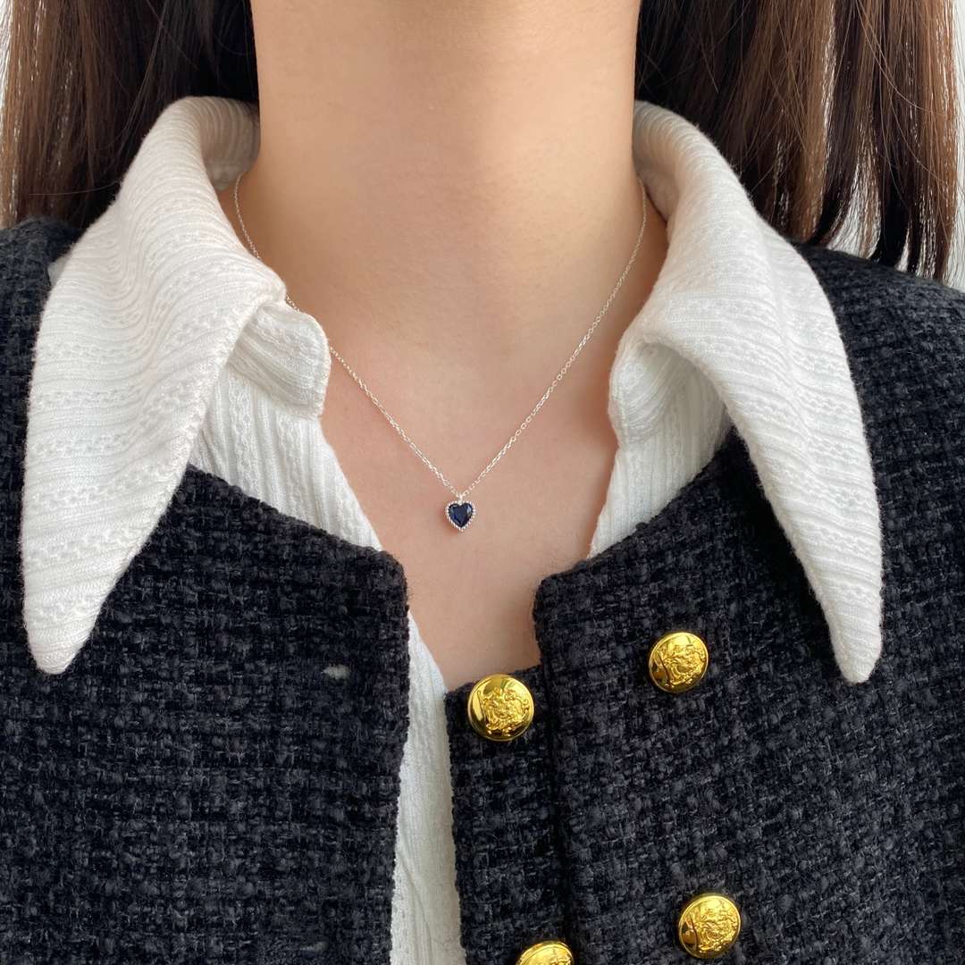 [CharmAmor]Ornate Heart Shape Necklace
