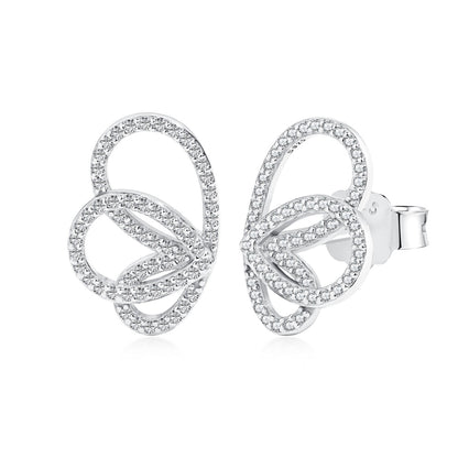 [CharmAmor]Exquisite Butterfly Shape Earrings