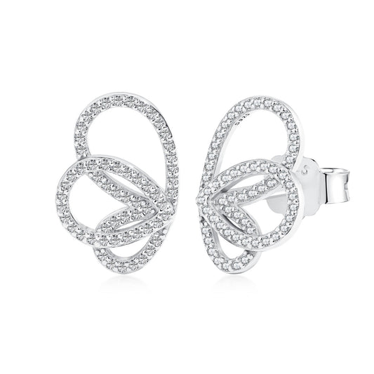 [CharmAmor]Exquisite Butterfly Shape Earrings