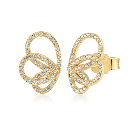 [CharmAmor]Exquisite Butterfly Shape Earrings