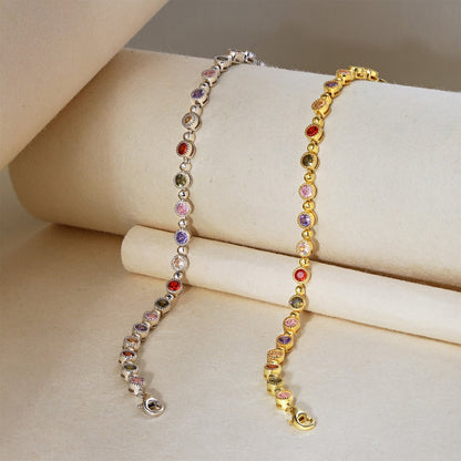 [CharmAmor]Sparkling Exquisite Round Cut Party Bracelet