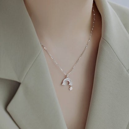 [CharmAmor]Unique Rainbow Star Necklace