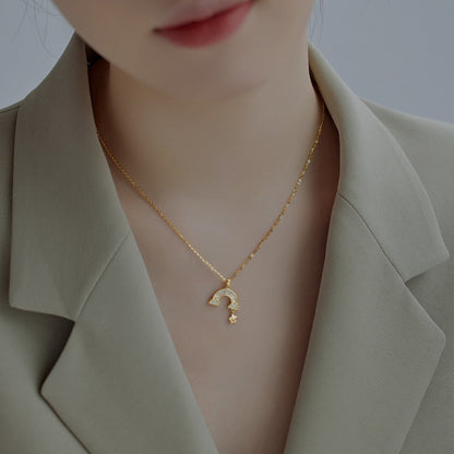 [CharmAmor]Unique Rainbow Star Necklace