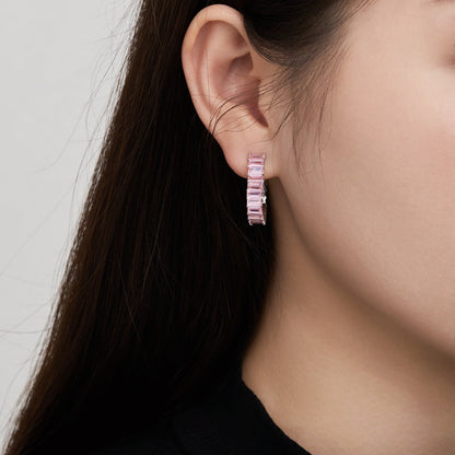 [CharmAmor]Radiant Heart Cutout Earrings