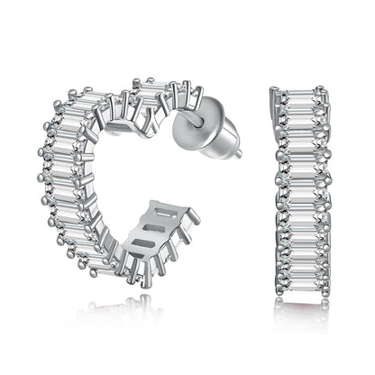 [CharmAmor]Radiant Heart Cutout Earrings