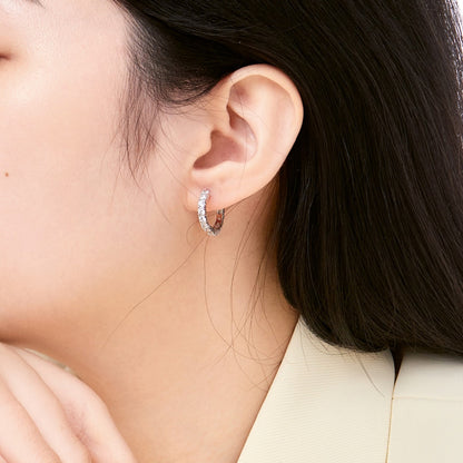 [CharmAmor]Radiant Colorful Round Cut Earrings