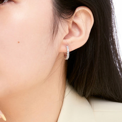 [CharmAmor]Radiant Colorful Round Cut Earrings