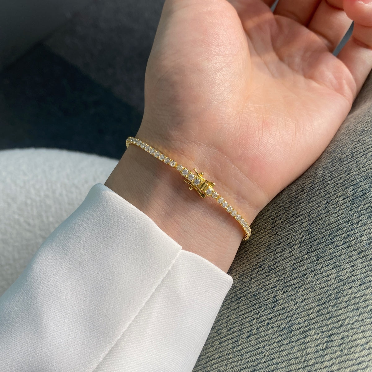 [CharmAmor]Radiant Colorful Round Cut Party Bracelet
