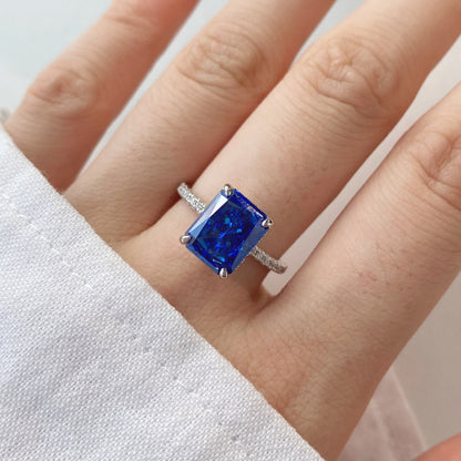 [CharmAmor]4.0 Carat Luxurious Engagement Ring