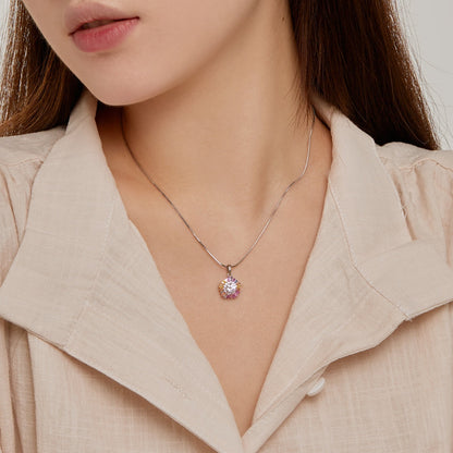[CharmAmor]Charming Flower Colorful Necklace