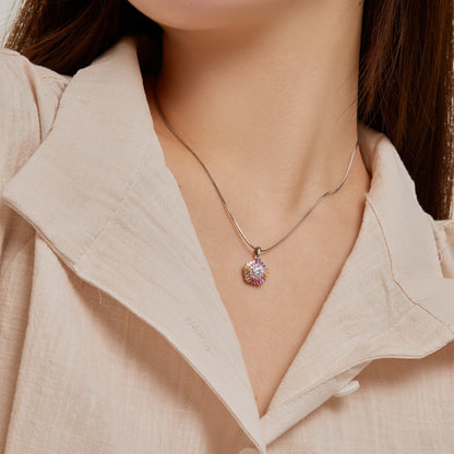 [CharmAmor]Charming Flower Colorful Necklace
