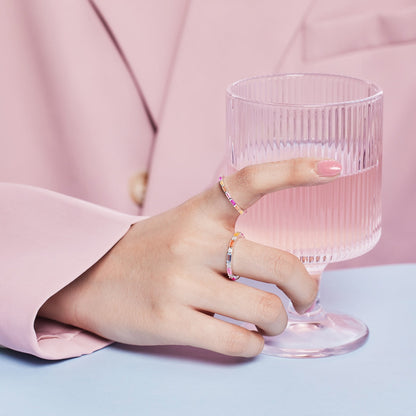 [CharmAmor]Lively In Shades Elegant Radiant Cut Daily Ring