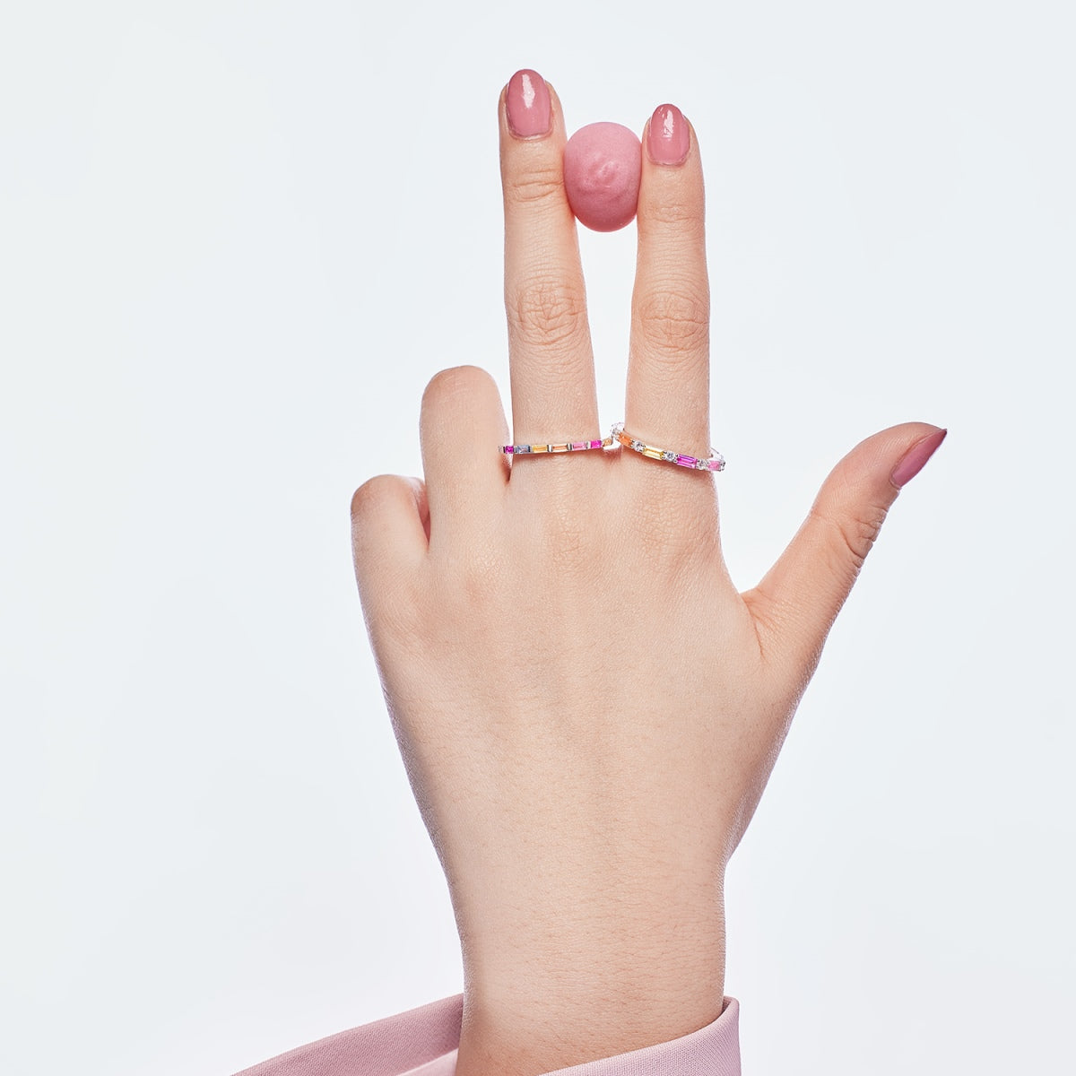 [CharmAmor]Lively In Shades Elegant Radiant Cut Daily Ring