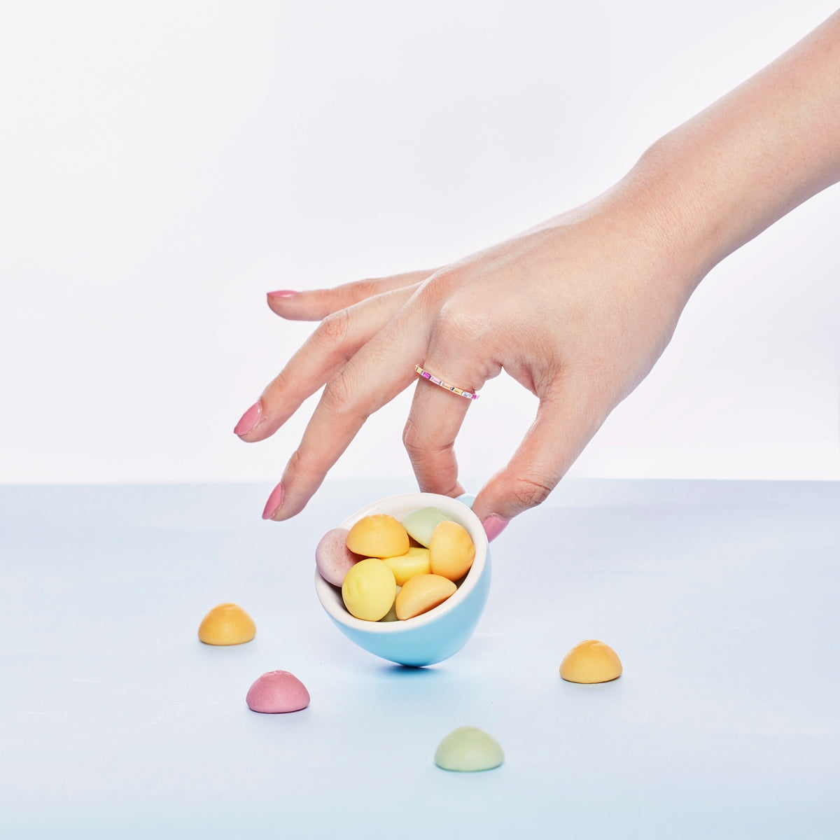 [CharmAmor]Lively In Shades Elegant Radiant Cut Daily Ring