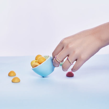 [CharmAmor]Lively In Shades Elegant Radiant Cut Daily Ring