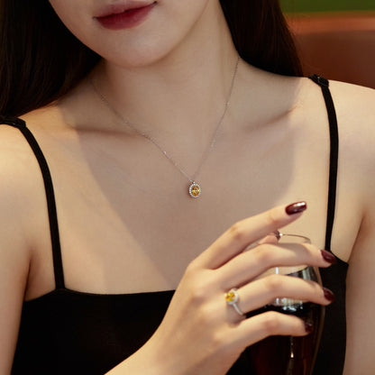 [CharmAmor]Delicate Unique Oval Cut Daily Earrings