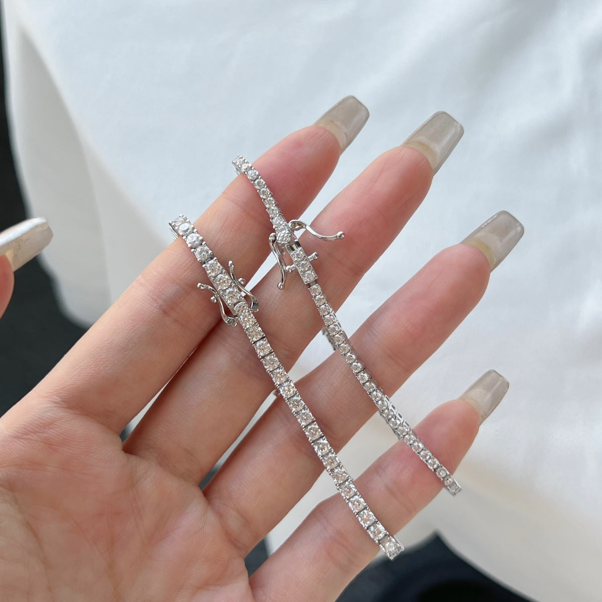 [CharmAmor]Dazzling Exquisite Round Cut Daily Bracelet