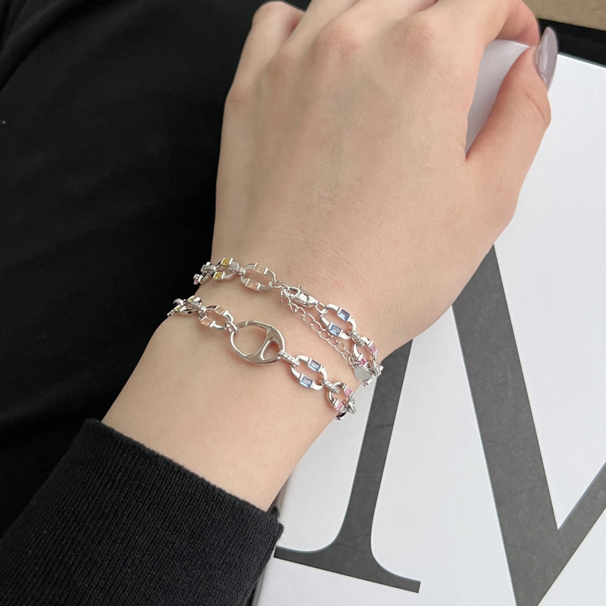 [CharmAmor]Dazzling Colorful Daily Bracelet