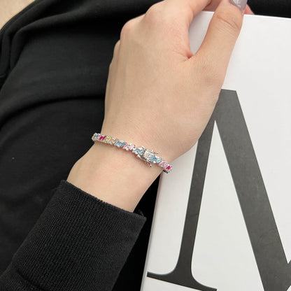 [CharmAmor]Ornate Sparkling Multi Cut Party Bracelet
