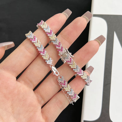 [CharmAmor]Ornate Sparkling Round Cut Party Bracelet