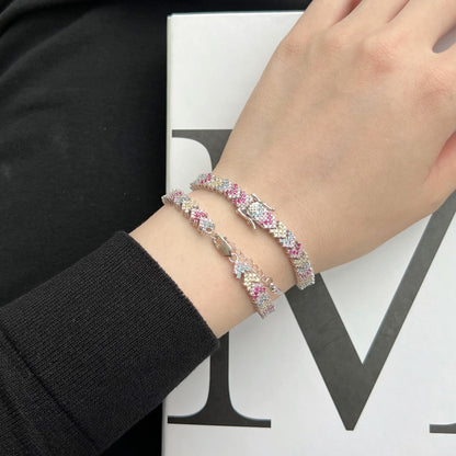 [CharmAmor]Ornate Sparkling Round Cut Party Bracelet