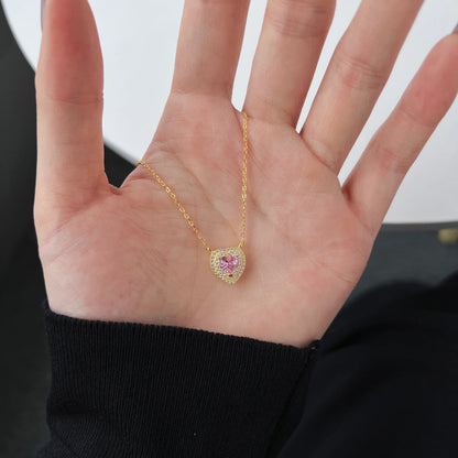 [CharmAmor]Exquisite Heart Shape Necklace