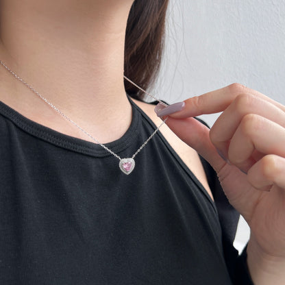 [CharmAmor]Exquisite Heart Shape Necklace