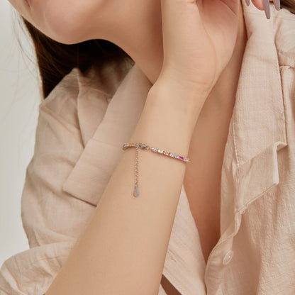 [CharmAmor]Delicate Romantic Heart Shape Lover Bracelet