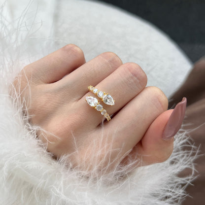 [CharmAmor]Delicate Lively Snake Shape Daily Ring