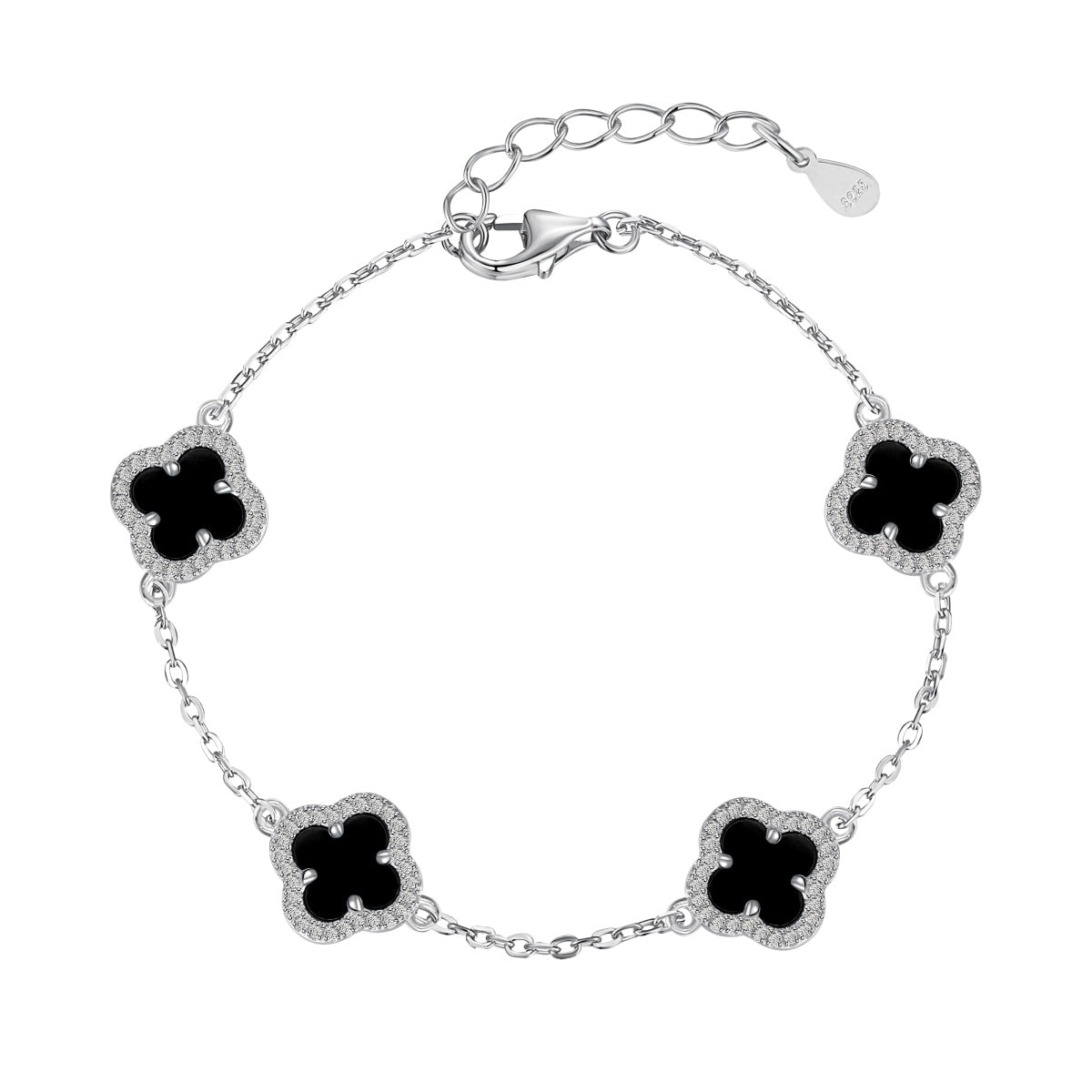 [CharmAmor]Four-Leaf Clover Exquisite Bracelet