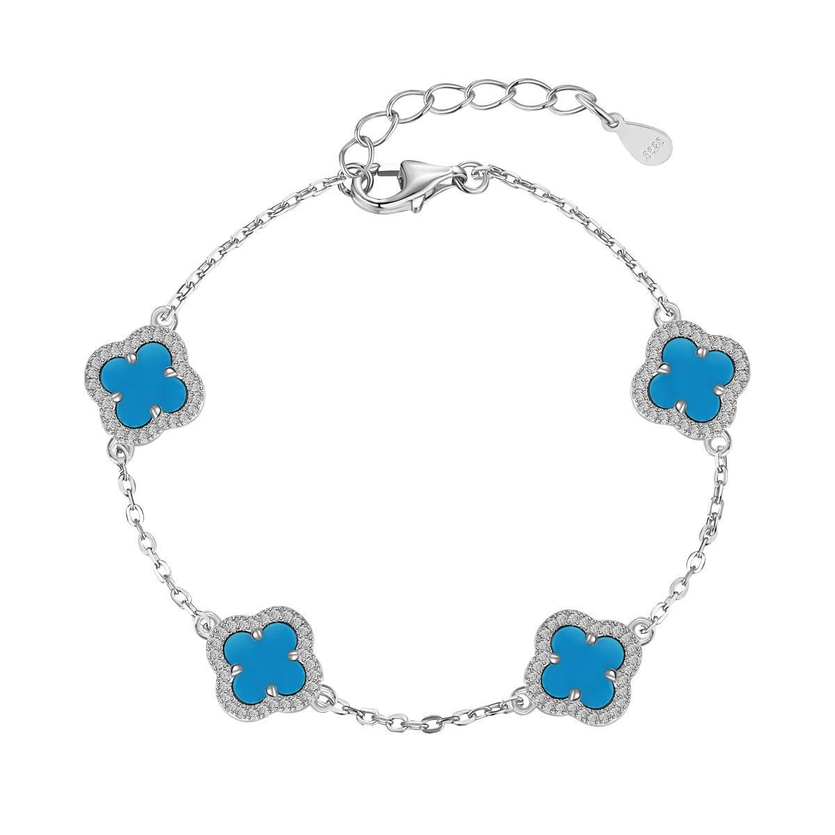 [CharmAmor]Four-Leaf Clover Exquisite Bracelet