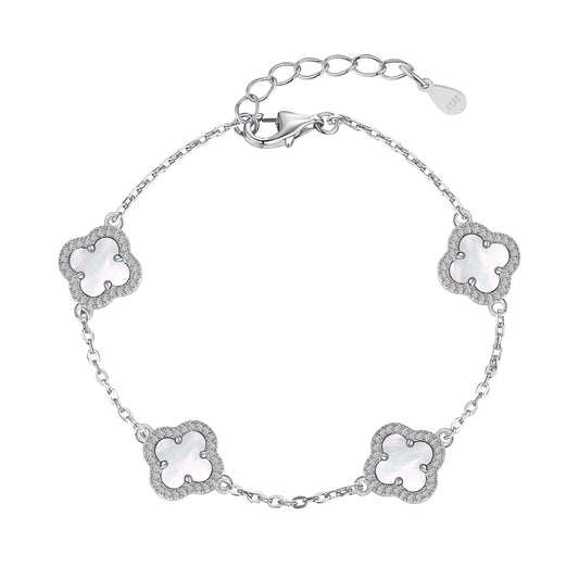[CharmAmor]Four-Leaf Clover Exquisite Bracelet