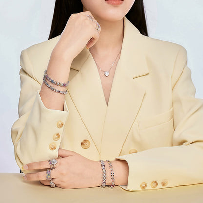 [CharmAmor]Dazzling Colorful Daily Bracelet