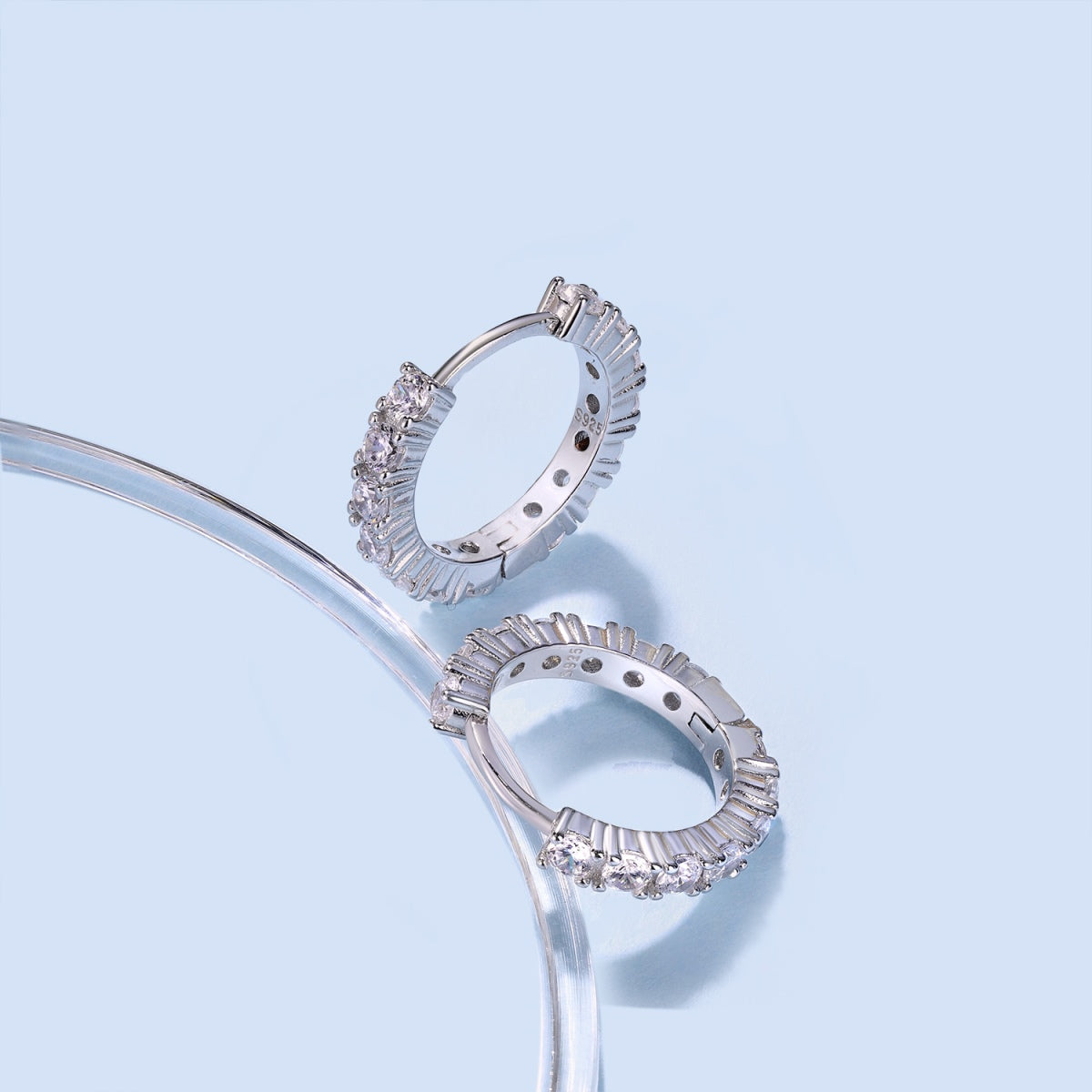 [CharmAmor]Radiant Colorful Round Cut Earrings