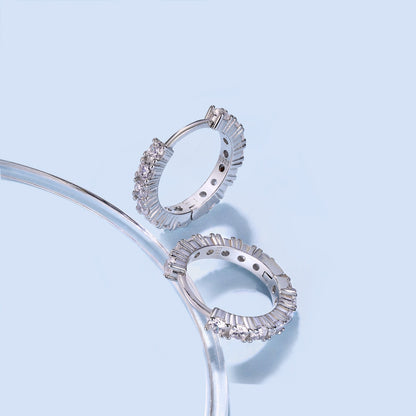 [CharmAmor]Radiant Colorful Round Cut Earrings