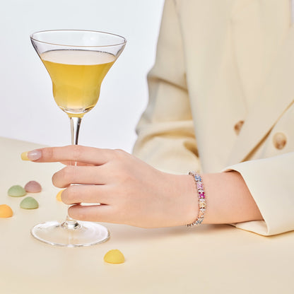 [CharmAmor]Delicate Colorful Multi Cut Party Bracelet