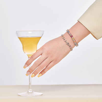 [CharmAmor]Delicate Colorful Multi Cut Party Bracelet