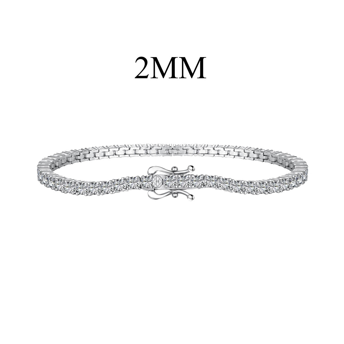[CharmAmor]Dazzling Exquisite Round Cut Daily Bracelet