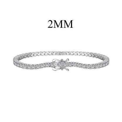 [CharmAmor]Dazzling Exquisite Round Cut Daily Bracelet