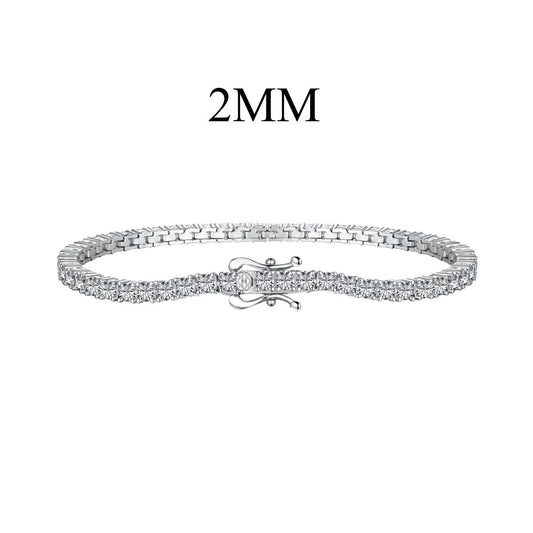 [CharmAmor]Dazzling Exquisite Round Cut Daily Bracelet