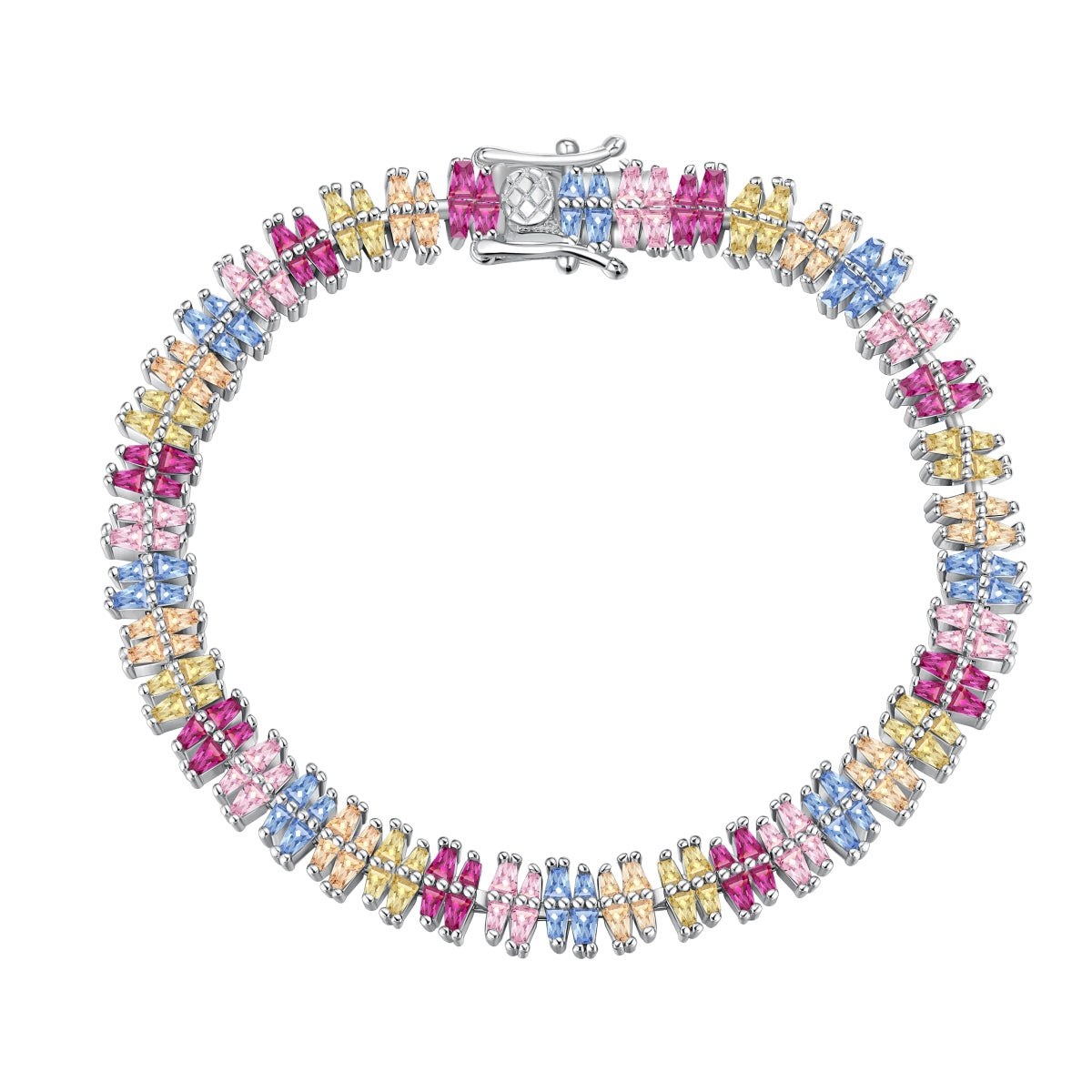 [CharmAmor]Sparkling Exquisite Multi Cut Party Bracelet