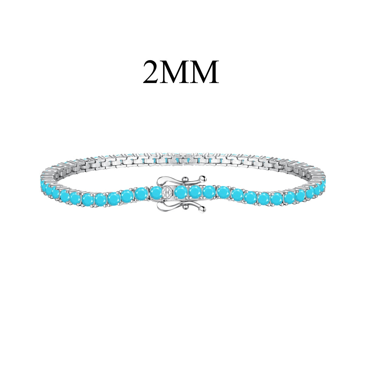 [CharmAmor]Dazzling Exquisite Round Cut Daily Bracelet