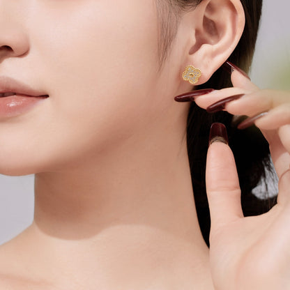 [CharmAmor]Four Leaf Clover Fashion Earrings