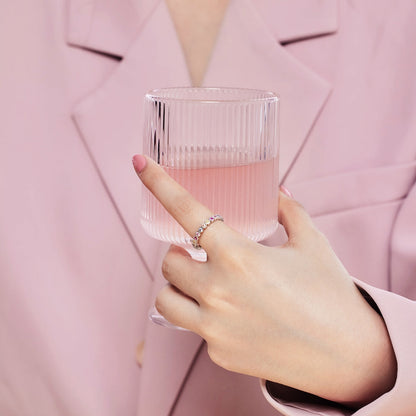 [CharmAmor]Exquisite Colorful Round Cut Party Ring