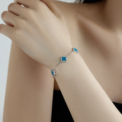 [CharmAmor]Four-Leaf Clover Exquisite Bracelet