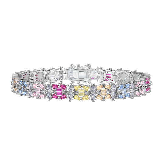 [CharmAmor]Delicate Colorful Multi Cut Party Bracelet