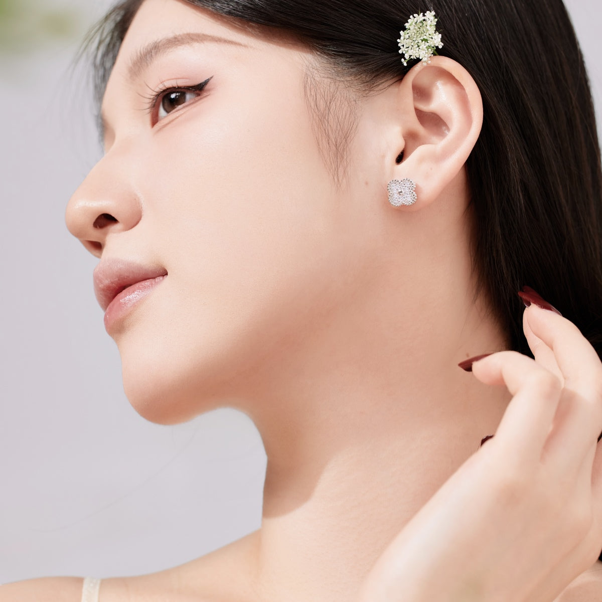 [CharmAmor]Four Leaf Clover Fashion Earrings
