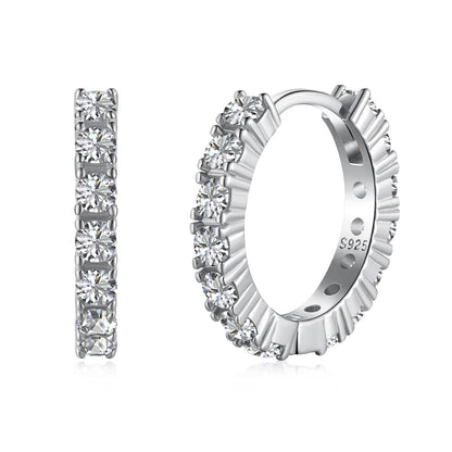 [CharmAmor]Radiant Colorful Round Cut Earrings